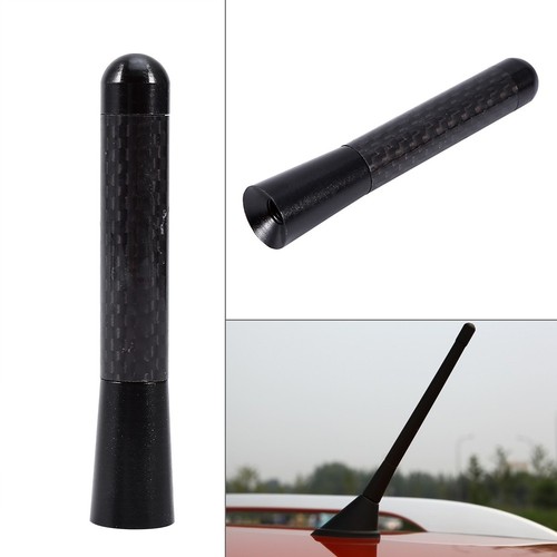 °80mm / 120mm czarna śruba z włókna węglowego aluminium krótka antena zestaw - Zdjęcie 3 z 7