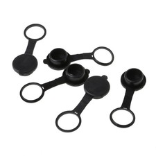 5Pcs Car Socket Waterproof Protector Dust Cap Cover for Shell