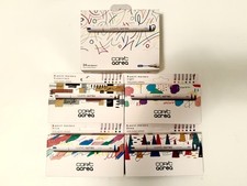 LOT OF 5 COPIC ACREA Paint Markers Water Based Vivid Light Deep Essential NEW