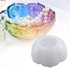 Selbstgemachter Epoxidharzguss aus Silikon für Geschenk-Café-Schmuckbehälter