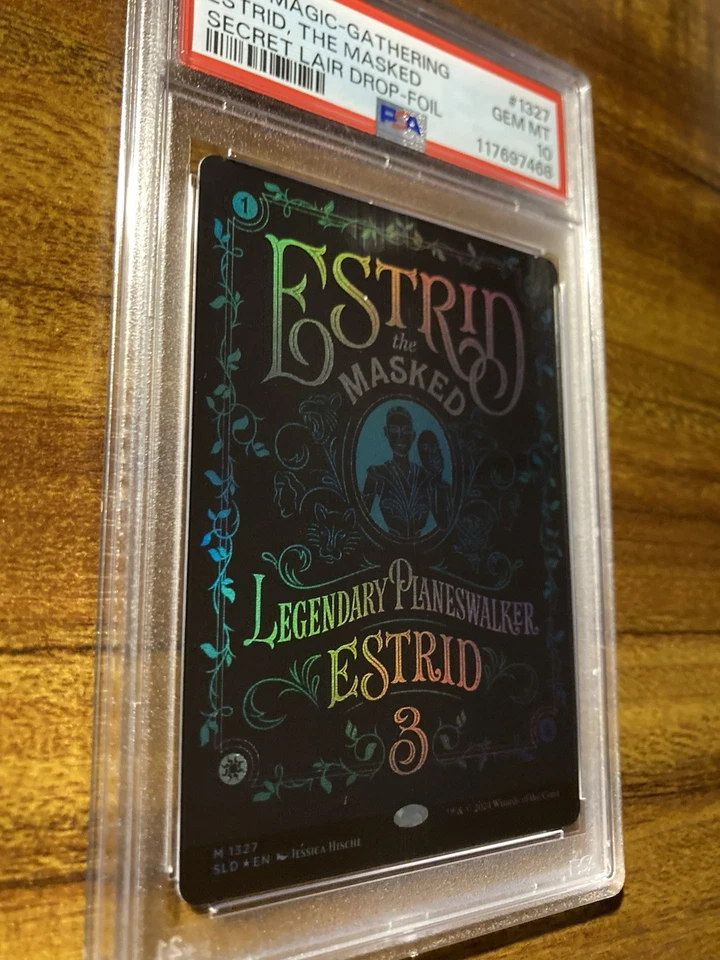 MTG✨ESTRID THE MASKED Full Art/Flip 🌈 FOIL✨SLD PSA 10 Legendary Planeswalker - Image 4 of 4