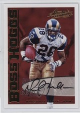 2018 Panini Absolute Boss Hoggs Auto Marshall Faulk #BH-MF Auto HOF k4s