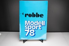 Robbe RC-Modellbau 1978 Vintage Katalog "Modellsport 78" RC-Modelle + Preisliste