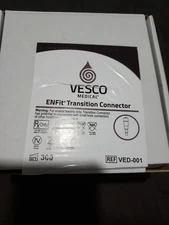 300 ct Quantity Vesco EnFit Transition Connector VED-001.