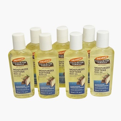 7 Pack Palmers Cocoa Butter Formula Body Oil Moisturizes Softens 1.7 oz Ea