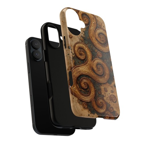 For iPhone | Samsung Galaxy | Pixel Phone Case - Ancient Spiral Aged Parchment - 第 24/239 張圖片