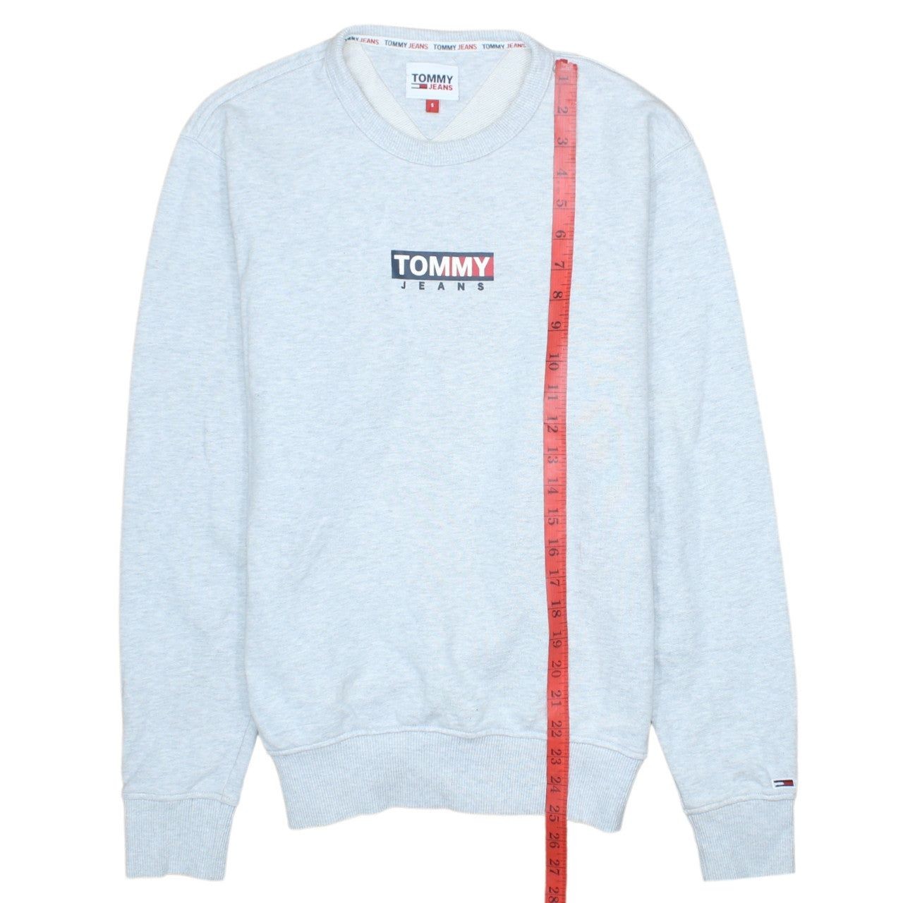 Tommy Jeans Grey Sweatshirt Mens S image 6