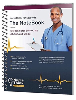 NurseThink für Studenten: Das Notizbuch von Tim J. Bristol (englisch) Spiralbuch