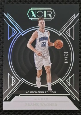 2024-25 Panini Noir - Franz Wagner Association Edition #52 Holo Silver /49