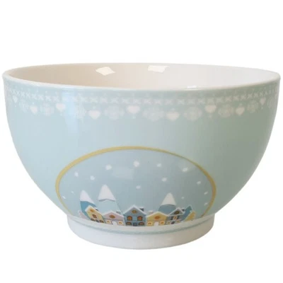 Bol Polaire Bleu en Porcelaine 480 ml - Photo 1/2