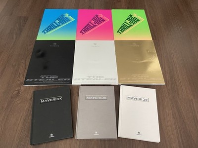 THE BOYZ Album Set of 9: MAVERICK, THRILLING, THE STEALER & Photo Cards