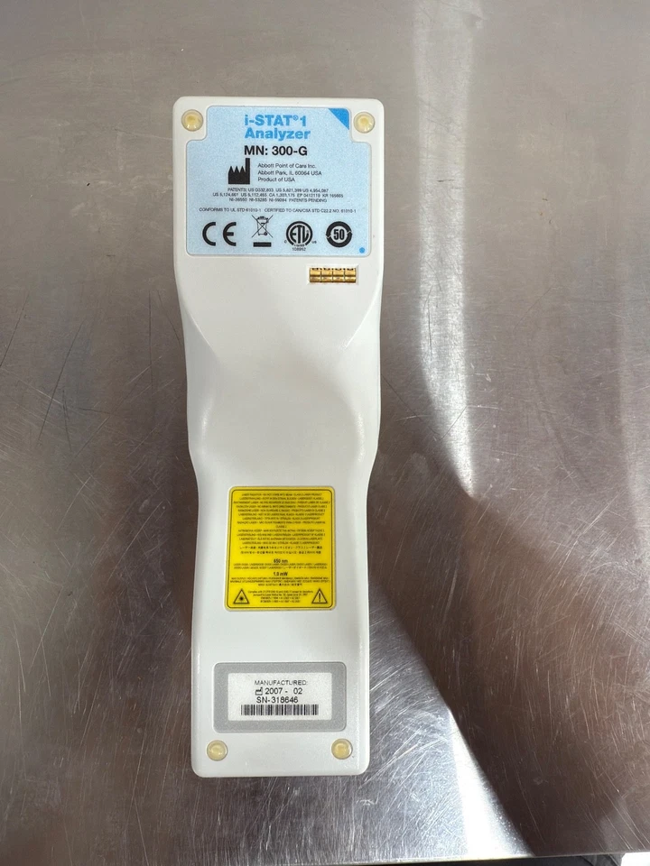 Abbott i-STAT 1 MN:300-G – Handheld Clinical Chemistry / Hematology Analyzer (Po - Image 4 of 4