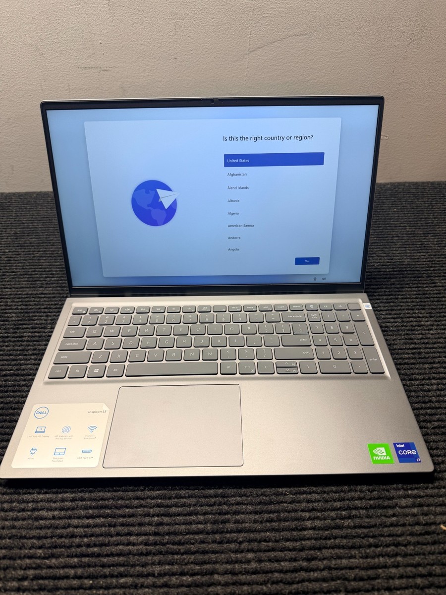 Dell Inspiron 5510 15.6 Silver FHD i7-11390H 3.40GHz 16GB 512GB