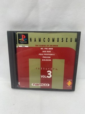Namco Museum Vol. 3 (PAL) komplett   PS1 Retro Arcade Sammlung RAR
