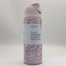 Owala FreeSip 32oz Ribbon Toile Water Bottle – Urban Outfitters Exclusive