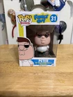 Funko Pop Family Guy 2015 Peter Griffin #31 Vaulted Vinyl Figure With Protector