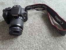 Canon EOS 600D 18.0MP Digital SLR Camera - Black (Kit w/ EF-S 18-55mm IS II...