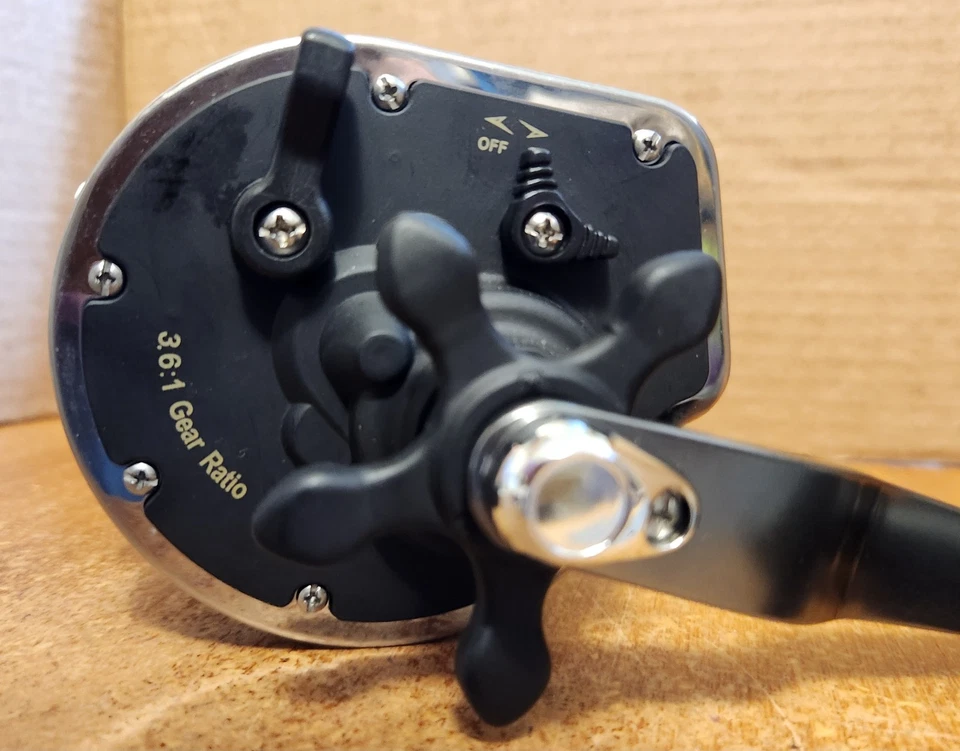 EAGLE CLAW REEL JC600-30D W/line counter - NEW -  Lot 3407 - Image 4 of 4