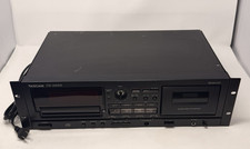 Tascam CD-A500 CD Player Cassette Deck W/REVERSE RACK EARS For Parts/Repair