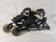 Luigino Z Frame Speed Skating Frames Aluminum Youth Size 2 - 5 Euro 34 - 37