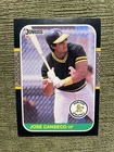 Jose Canseco 1987 Donruss  #97 Oakland Athletics Free Shipping