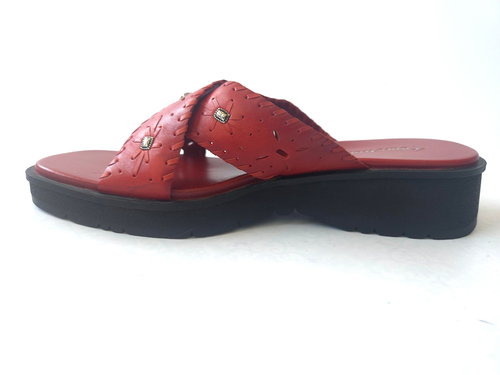 Baretraps Lana Damen Leder Sandalen rot Größe 10 M - Bild 11 von 17