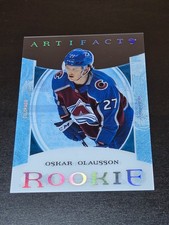 2023-24 Upper Deck Artifacts Oskar Olausson ROOKIE ACETATE Colorado Avalanche