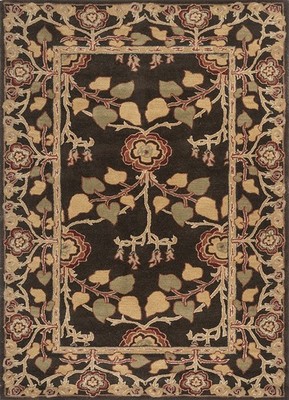8x10 deep charcoal hand tufted carpet Rug bedroom living room office hall
