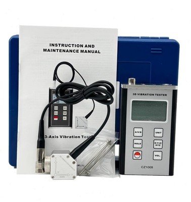 Portable Vibration Tester Meter for Parameter Acceleration Velocity Displacement