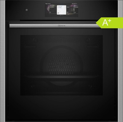 Neff Einbaubackofen B64CT73N0 N90 Edelstahl 71l Pyrolyse Slide&Hide A+ 60cm
