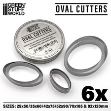 Cutter Ovale pour Bases - Acier Inoxydable Modélisme Hobby Miniatures AOS