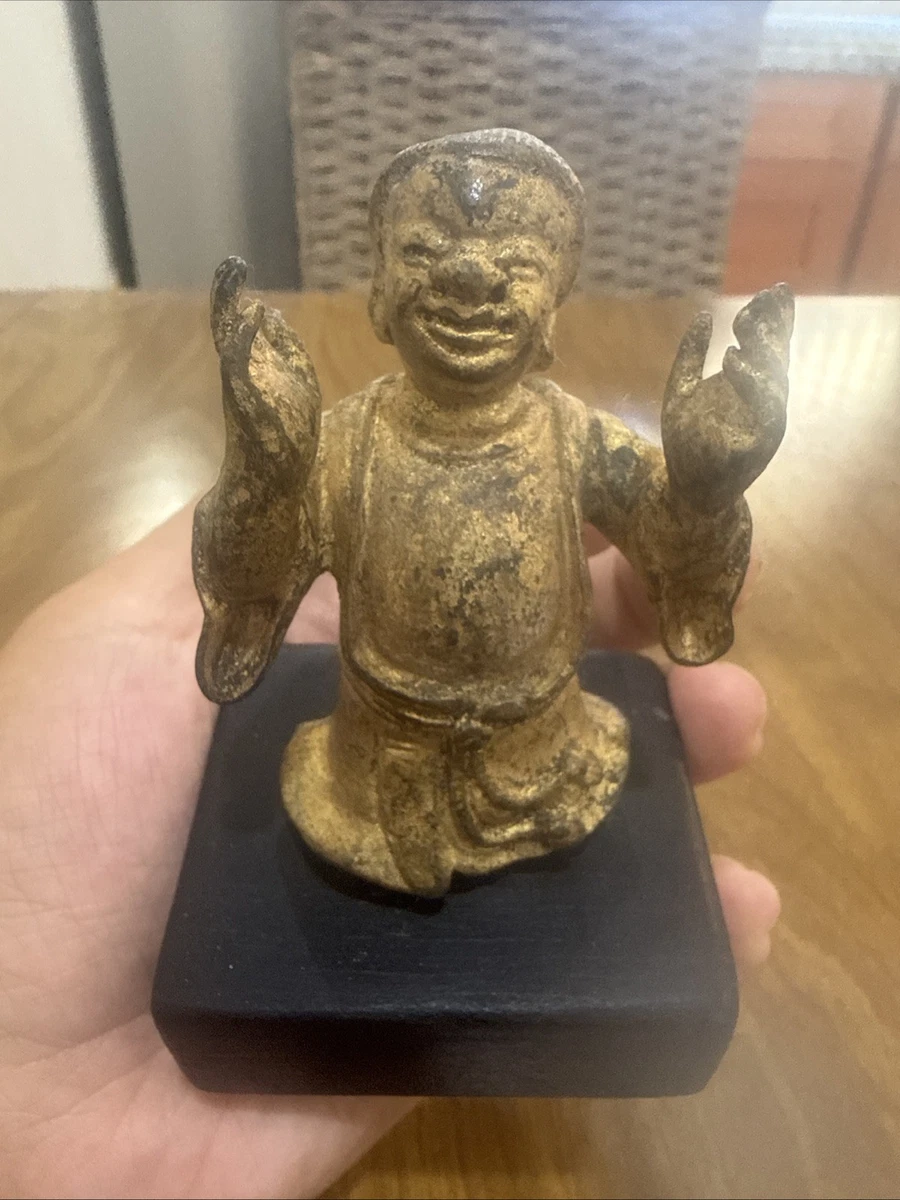 古董原始中国风青铜佛像和雕像| eBay