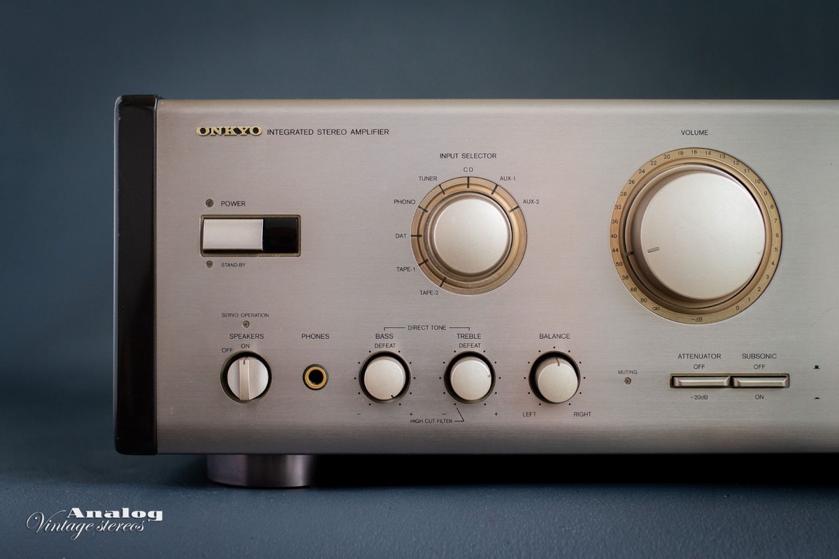 Integrated Amplifier Onkyo A 919, 100V, Serviced, Tested, Very
