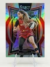 2025 #62 Jordan Canada Panini Select WNBA Concourse Silver Prizm Dream