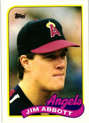 1989 Topps Traded - Jim Abbott #2T (RC)