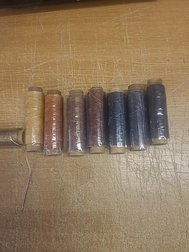 Leather Sewing Thread+2 Needles,Ideal for Leather Repairing Used 8x Super Strong - Picture 10 of 10