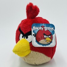 Angry Birds - Red Bird 5  Plush, 2010 stuffed animal doll by Commonwealth