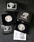 2 Oz 2025S American Silver Eagle Proof 2023 American Liberty Silver Medal In OGP