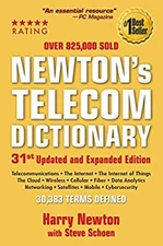 Newton's Telecom Dictionary Paperback Harry Newton