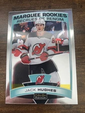 2019-20 O-Pee-Chee Platinum - Marquee Rookies Jack Hughes #200 (RC)