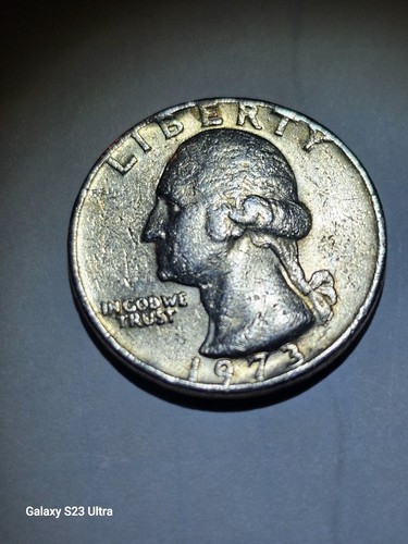 1973 Washington Quarter, Rare,DDO/DDR Die Errors, Off-centered & Letters On Rim! - Picture 1 of 22