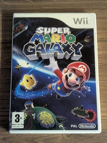 Super Mario Galaxy ( Nintendo Wii, 2011) Complete With Original Manual