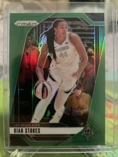 2024 Panini Prizm WNBA - Kiah Stokes #122 Green Prizm
