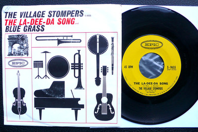 7'' The Village Stompers - The La-Dee-Da Song - US Epic w/ Pic