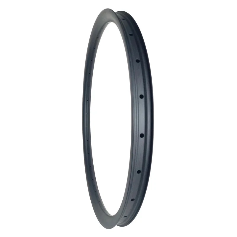 29er MTB Carbon Rims 40mm Width Asymmetry Tubeless AM Enduro 28mm Depth Wheels - Image 4 of 4