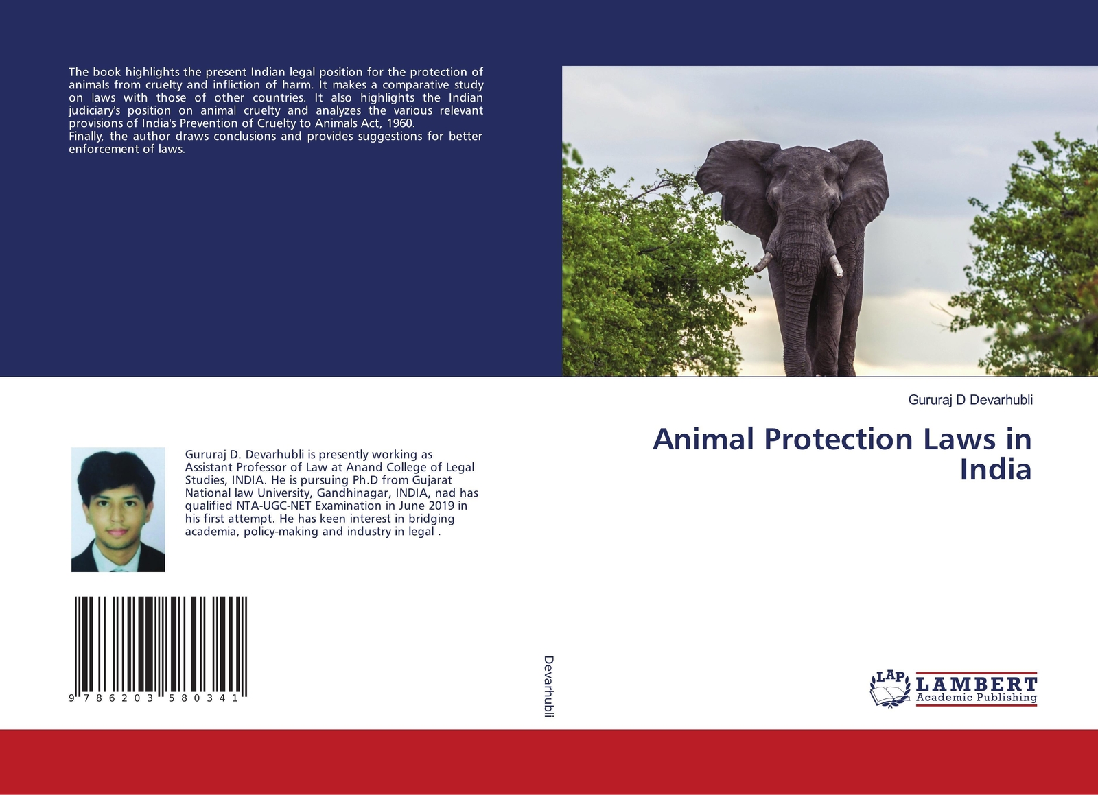 Thumbnail - Gururaj D Devarhubli | Animal Protection Laws In India | Taschenbuch |