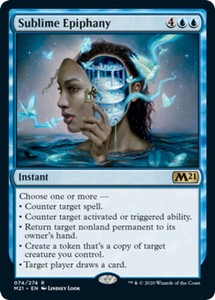 Sublime Epiphany - Foil x1 - Magic Core Set 2021 - NM-Mint, English - Magic Core