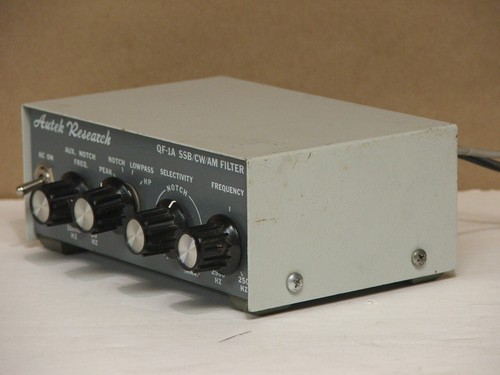 Autek Research QF-1A Ham Radio SSB CW AM Filter W/ Manual - #2 - Zdjęcie 3 z 7