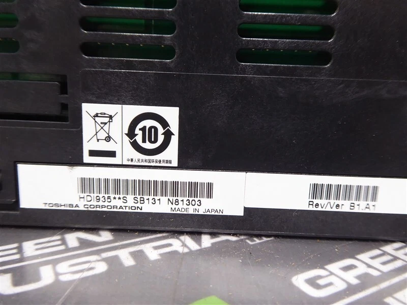 Б/У Toshiba DI935 тип 2 легкий цифровой входной модуль версия/версия B1.A1 - Изображение 4 из 4