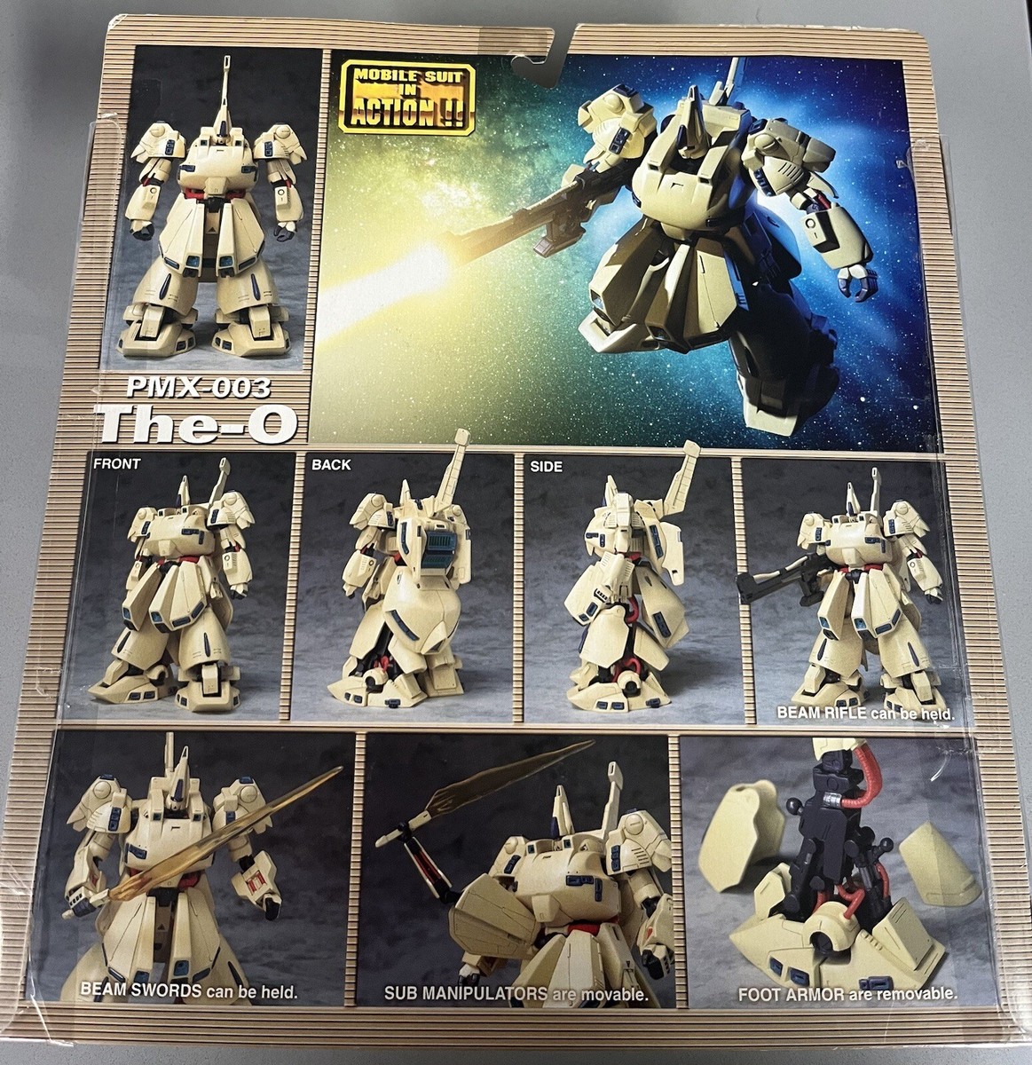 Bandai Mobile Suit Gundam Fighter Zeta PMX-003 The-O The 0